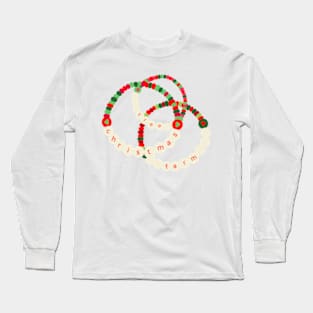 Christmas Tree Farm Friendship Bracelet Long Sleeve T-Shirt